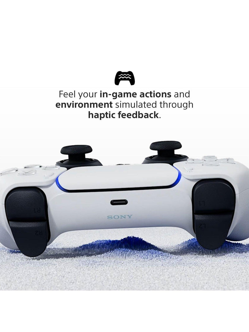 PlayStation DualSense wireless controller white, imported from the UK