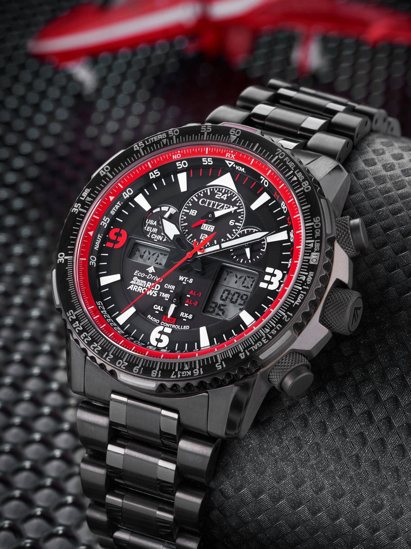 Citizen Red Arrows Skyhawk limited edition watch 46mm - British product