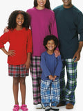 Simplicity S9202 children's unisex sleepwear sewing pattern (British brand)