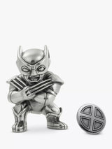 John Lewis Royal Selangor Mini Wolverine Figurine and X-Men Lapel Pin Set- Buy online at McGrocer