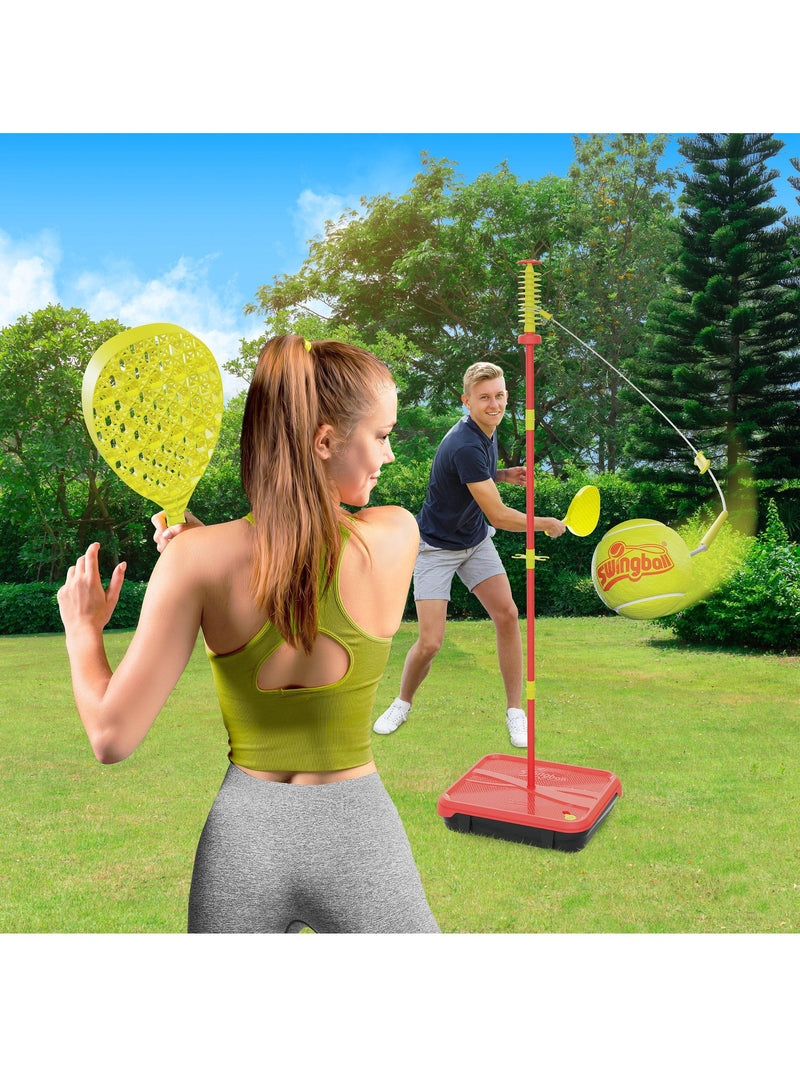 Swingball All Surface classic game with tennis ball and bats, UK version