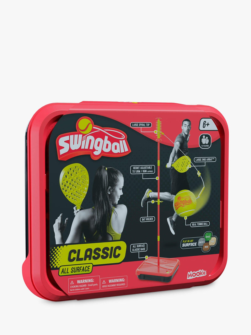 Swingball All Surface classic game with tennis ball and bats, UK version