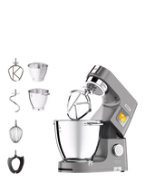 John Lewis Kenwood Chef Titanium Patissier XL Stand Mixer, Silver, 7L- Buy online at McGrocer