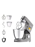 Kenwood Chef Titanium Patissier XL stand mixer 7L silver, UK version