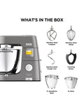 Kenwood Chef Titanium Patissier XL stand mixer 7L silver, UK version
