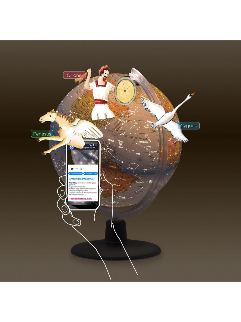 Nova Rico augmented reality night and day globe 25cm, UK version