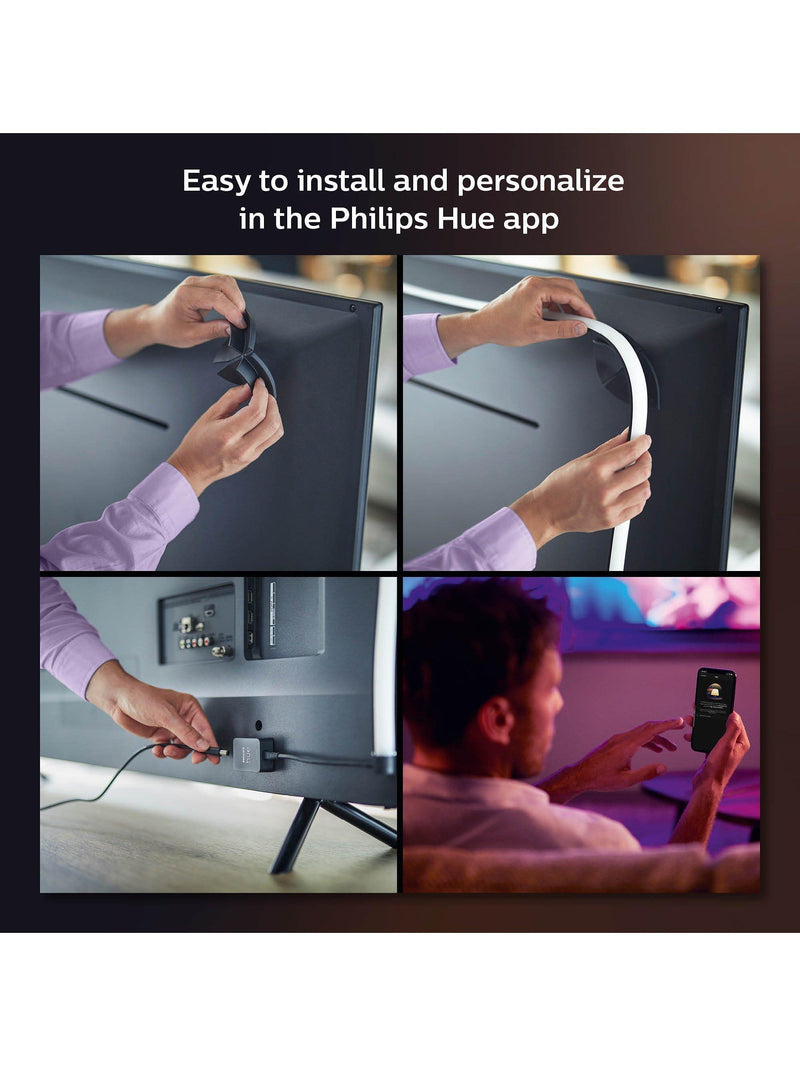 Philips Hue Play Gradient Lightstrip for 75-inch TVs, UK version
