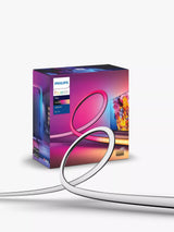 John Lewis Philips Hue Play Gradient Smart LED Lightstrip for 65 TVs 254cm- Buy online at McGrocer