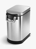 Simplehuman pet food bin medium stainless steel 25L (British brand)