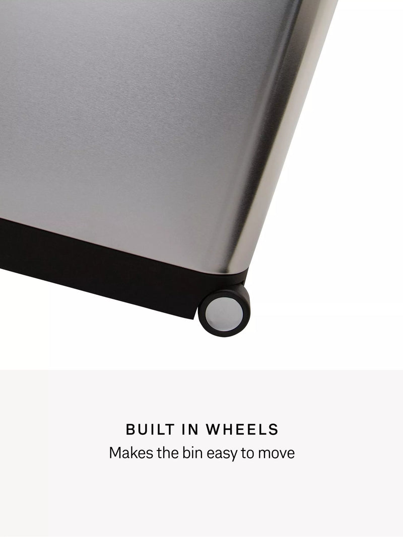 Simplehuman pet food bin medium stainless steel 25L (British brand)