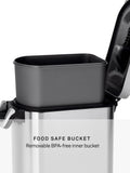 Simplehuman pet food bin medium stainless steel 25L (British brand)