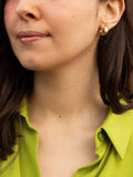 IBB 9ct gold wide creole hoop earrings, imported from the UK