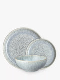 Denby Halo Speckle stoneware dinnerware set 12-piece - British product