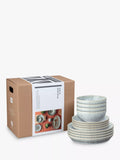 Denby Halo Speckle stoneware dinnerware set 12-piece - British product