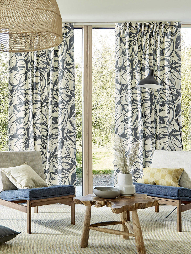 Scion Padua furnishing fabric Slate, imported from the UK