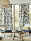 Scion Padua furnishing fabric Slate, imported from the UK