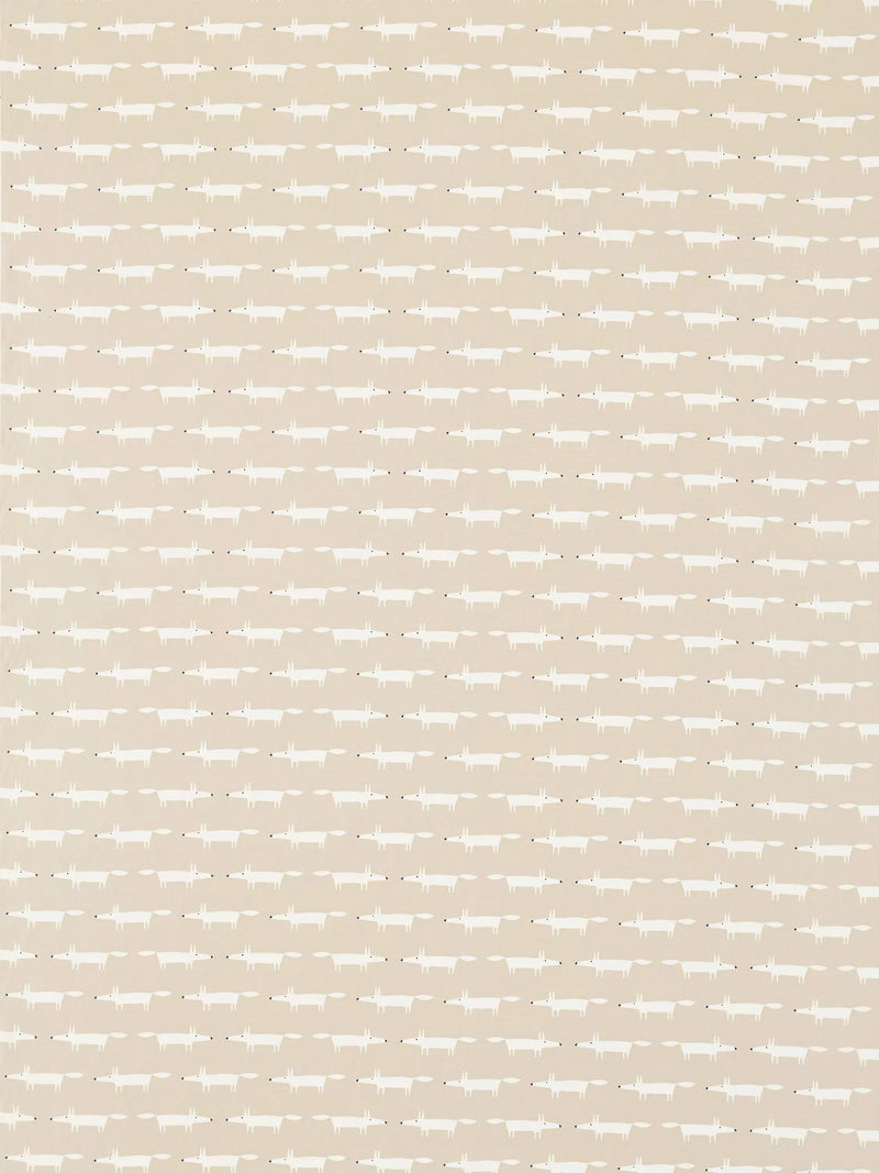Scion Little Fox furnishing fabric in 100% cotton, imported from the UK