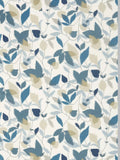 Scion Akira cotton furnishing fabric with floral trail pattern - British product