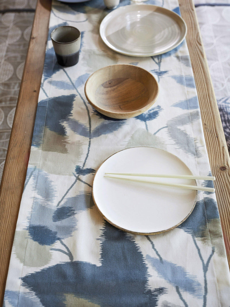 Scion Akira cotton furnishing fabric with floral trail pattern - British product
