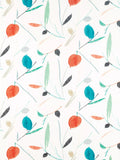 Scion Oxalis furnishing fabric abstract leaf print, imported from the UK