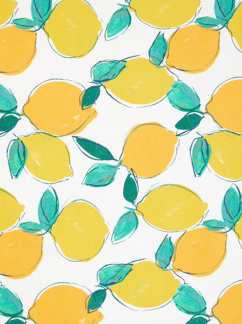 John Lewis lemon zest oilcloth fabric (British brand)