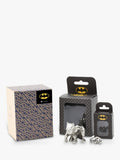 Royal Selangor mini Batman figurine and lapel pin set, imported from the UK