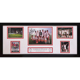 Allstarsignings Mark Hughes signed storyboard Man United 76x30 cm, UK version