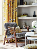 Harlequin Grade Furnishing Fabric with velvet pattern - British product