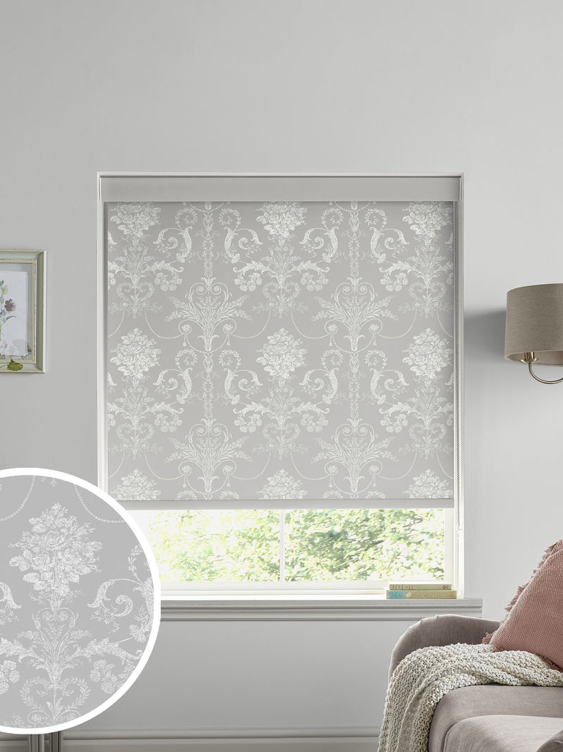 Laura Ashley Josette roller blind steel made to measure - British product