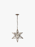 Där Ilario Star large ceiling light antique brass, UK version