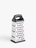 John Lewis stainless steel 4-sided box grater (British brand)