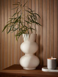 John Lewis Totem Earthenware Vase Natural H33cm (British brand)