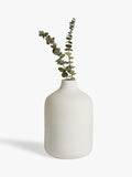 John Lewis Bilha neutral earthenware vase H24.5cm, UK version