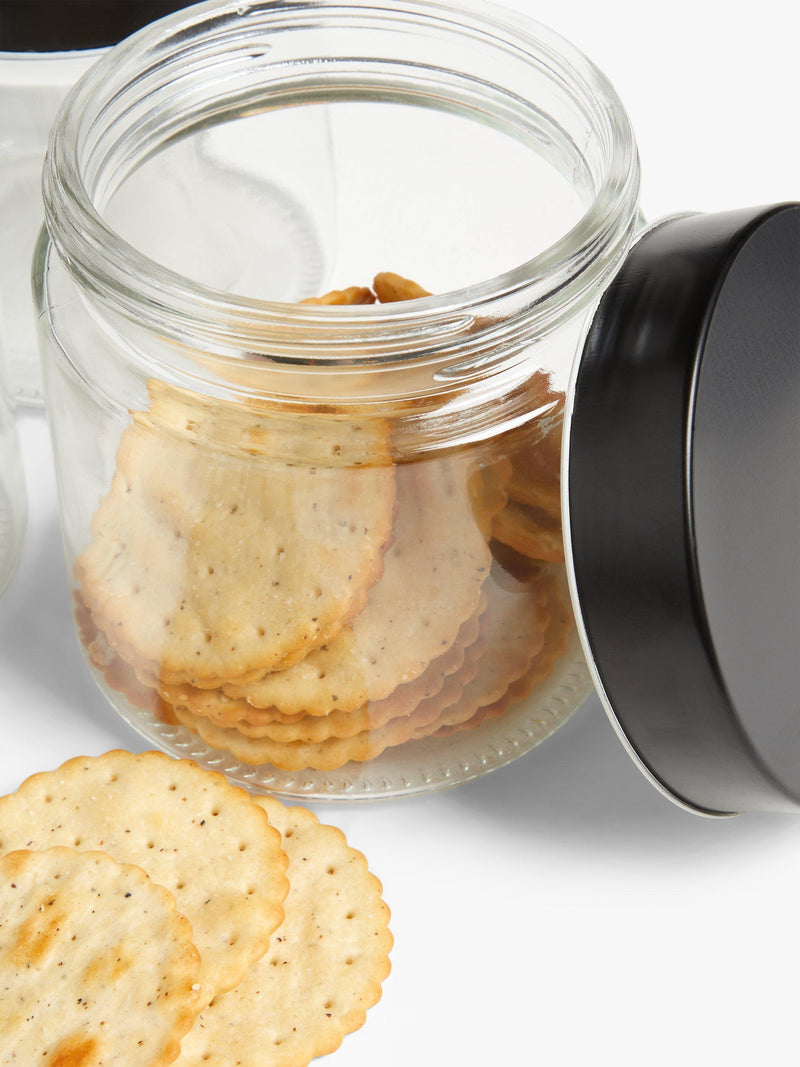 John Lewis glass storage container set of 3 870ml (British brand)