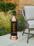 KETTLER Copper Lantern patio heater small, imported from the UK