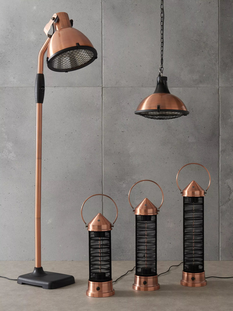 KETTLER Kalos Copper freestanding patio heater 230cm - British product