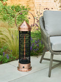 KETTLER Copper Lantern electric patio heater medium (British brand)