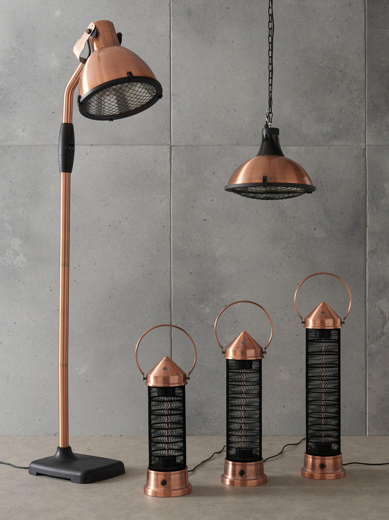 KETTLER Copper Lantern electric patio heater medium (British brand)