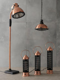 KETTLER Copper Lantern electric patio heater medium (British brand)