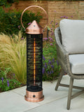 KETTLER Copper Lantern electric patio heater Large (British brand)