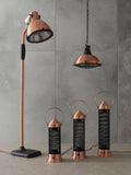 KETTLER Copper Lantern electric patio heater Large (British brand)