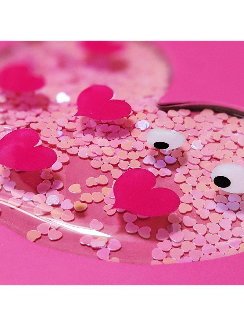 Tinc heart sequin notebook A5 (British brand)