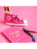 Tinc heart sequin notebook A5 (British brand)