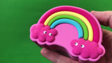 Tinc Mallo rainbow silicone coin purse (British brand)