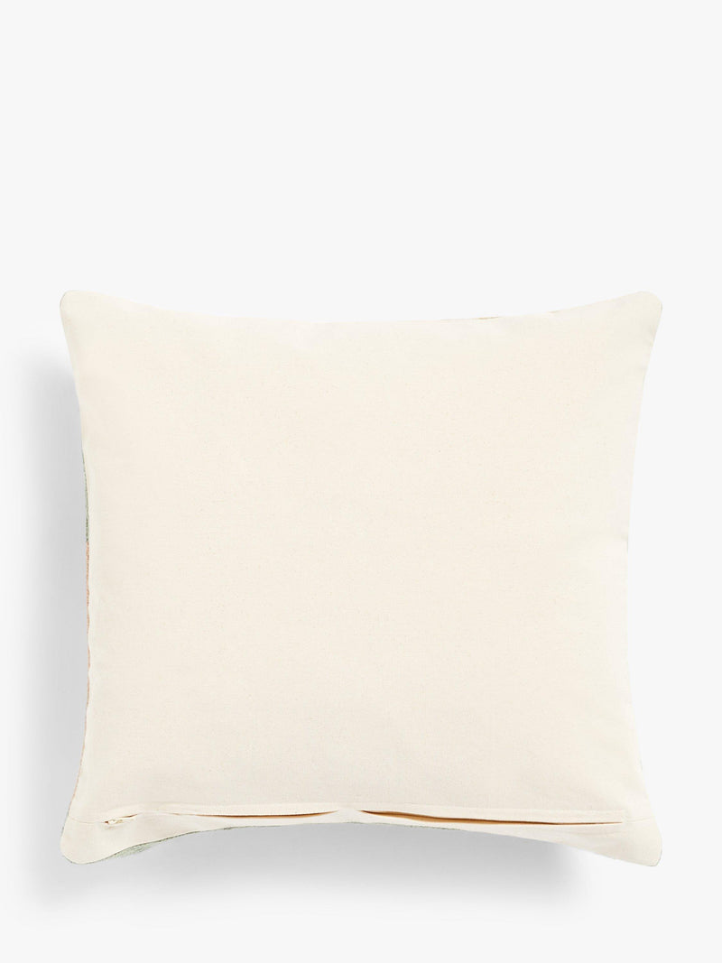 John Lewis collage blocks multi-colored cushion, UK version