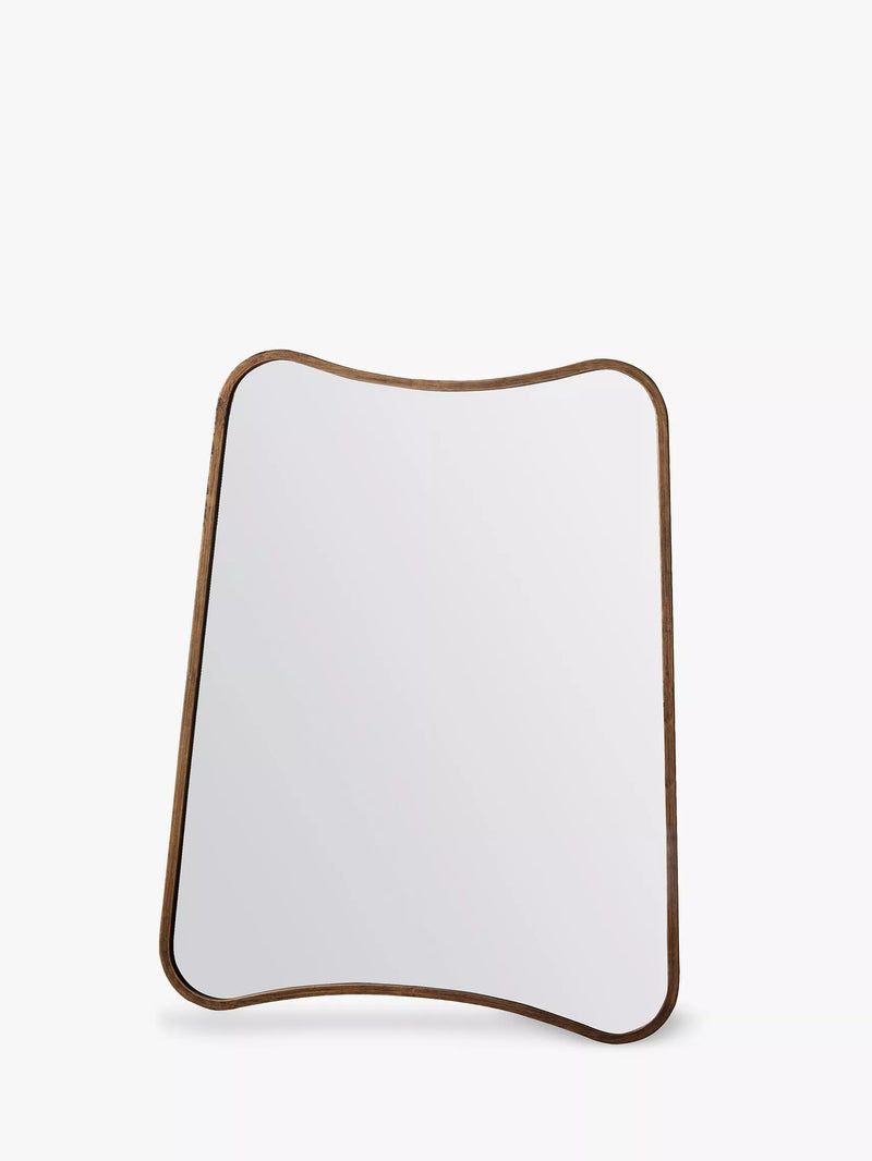 Gallery Direct Kurva wall mirror 81x61cm, imported from the UK