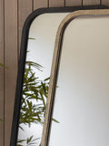 Gallery Direct Kurva wall mirror 81x61cm, imported from the UK
