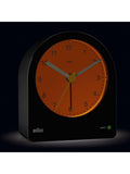 Braun BC22 classic analogue quiet quartz alarm clock, imported from the UK