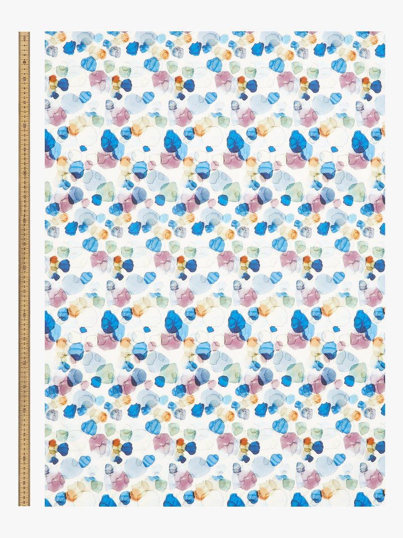John Lewis ink spot print cotton fabric 137cm - British product