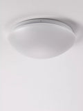 John Lewis Saint LED flush bathroom ceiling light white H10x31cm (British brand)
